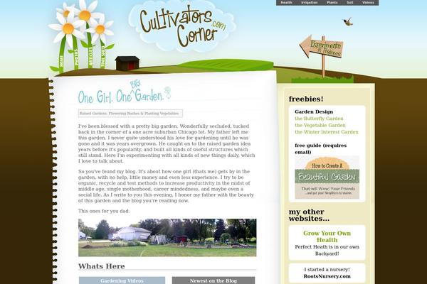 cultivatorscorner.com site used Custom