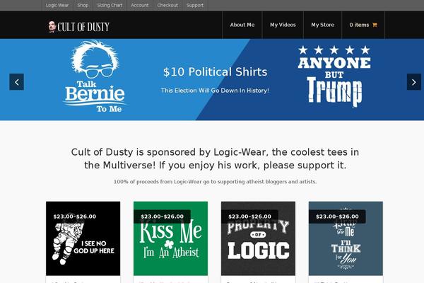 For The Cause theme site design template sample