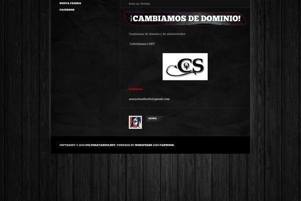 Fanwood theme site design template sample