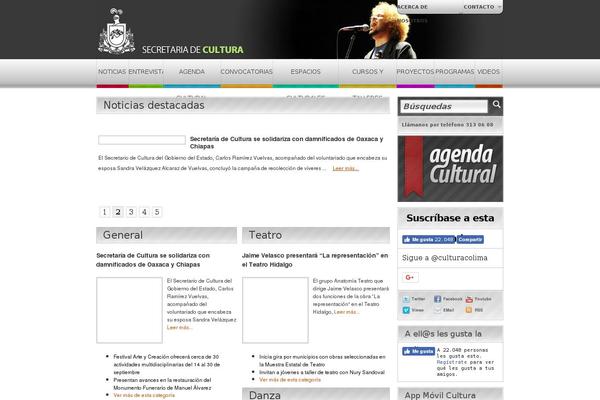 cultura theme websites examples