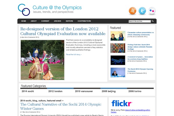 culturalolympics.org.uk site used Arthemia