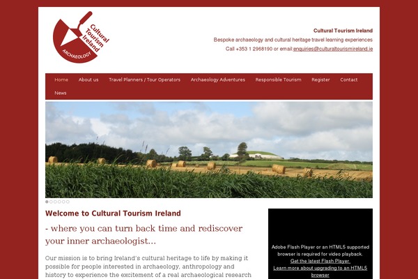 Cti theme site design template sample