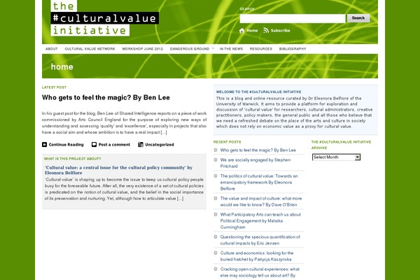 culturalvalueinitiative.org site used Blogme