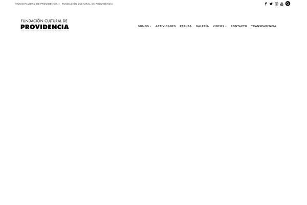 culturaprovidencia.cl site used Elletta