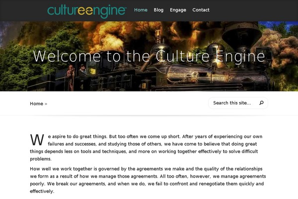 Fable theme site design template sample