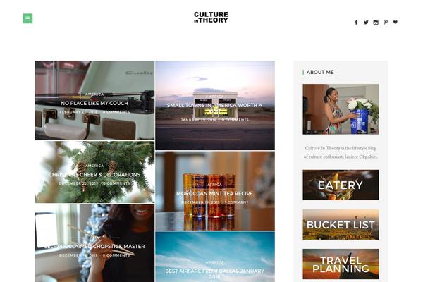 Brook theme site design template sample