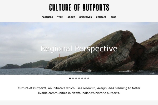 cultureofoutports.com site used Outport