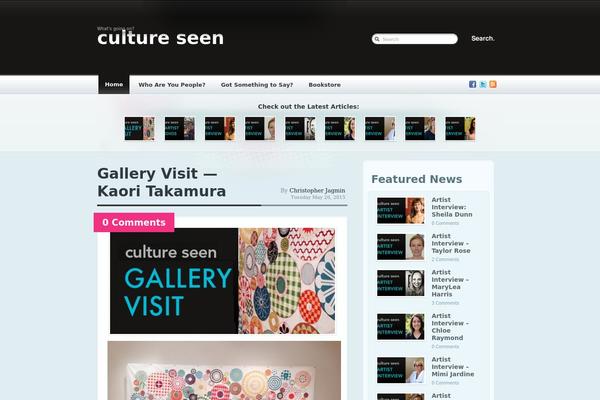 Magazeen theme site design template sample