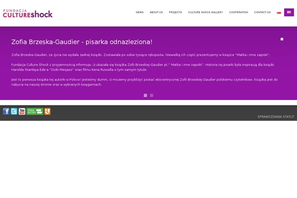 Site using Salient-social plugin