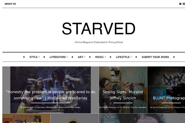 culturestarved.com site used Culturestarved.com