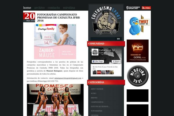 Imprezz theme site design template sample