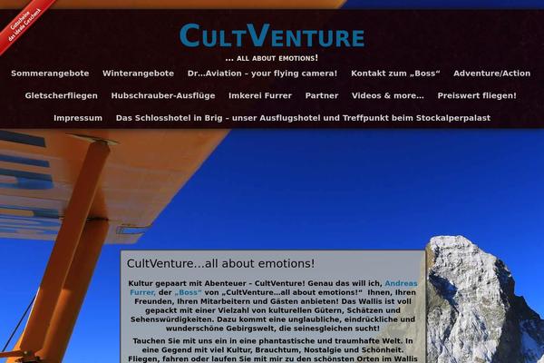 cultventure.ch site used Adventure