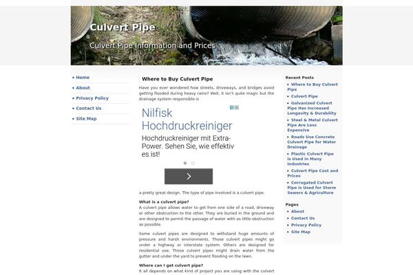 culvertpipe.net site used Hashi