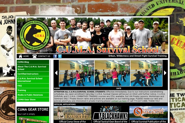 cumasurvivalschool.com site used Cuma