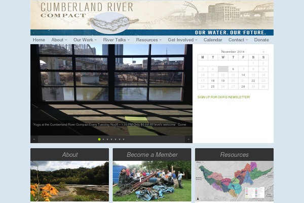 NonProfit theme site design template sample