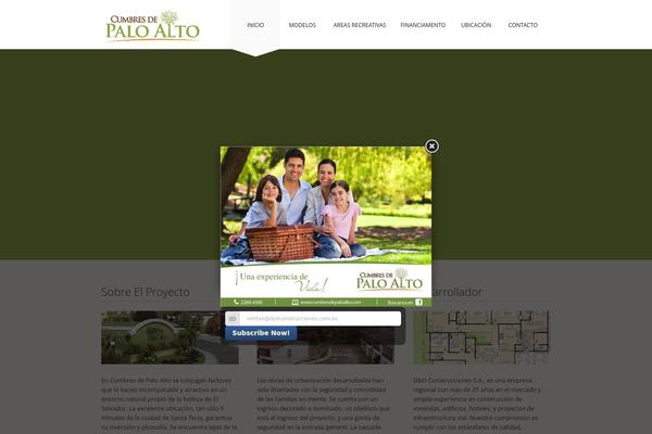 Crystalline theme site design template sample