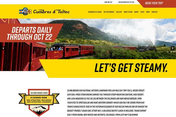 Site using WordPress Countdown Widget plugin
