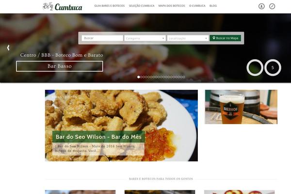 cumbuca.com.br site used Javo Directory