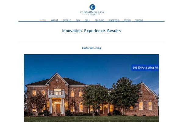 Site using Optima Express + MarketBoost IDX Plugin plugin