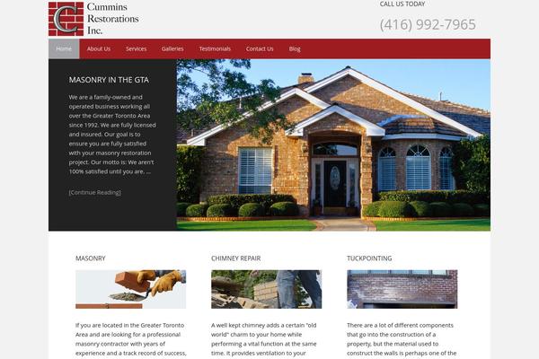 Executive theme site design template sample