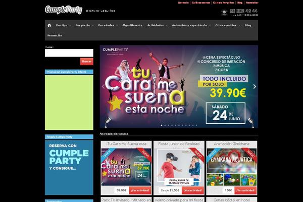 cumpleparty.com site used Estelarweb