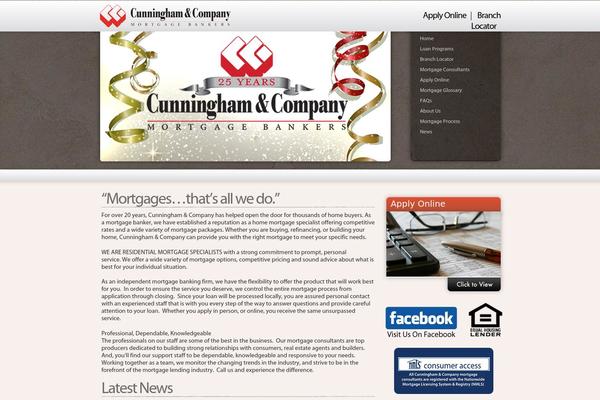 cunninghammortgage.com site used Cunningham