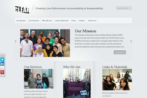 Minimal theme site design template sample