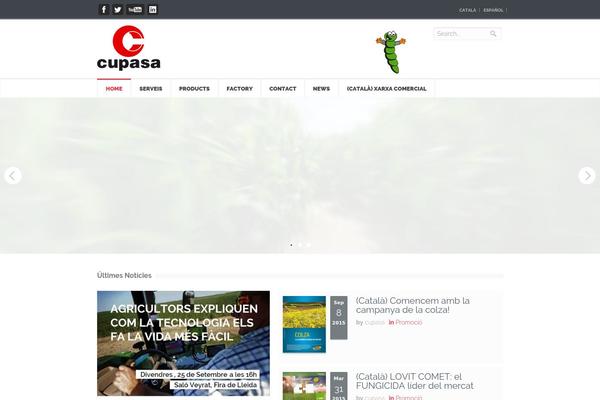 Quentin theme site design template sample
