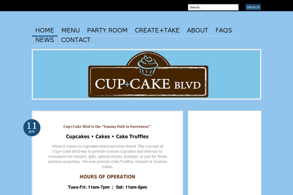 cupcakeblvd.com site used Cafeteria