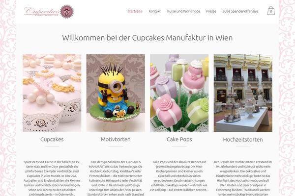 cupcakes-manufaktur.at site used Cake