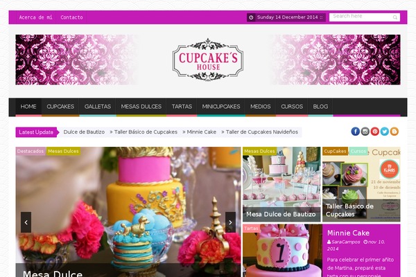 SaladMag theme site design template sample