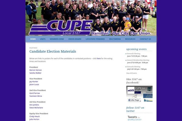 cupe5167.org site used GeneratePress