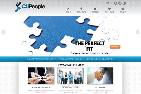 Roots theme site design template sample