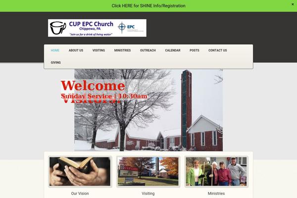 Site using Custom Facebook Feed plugin