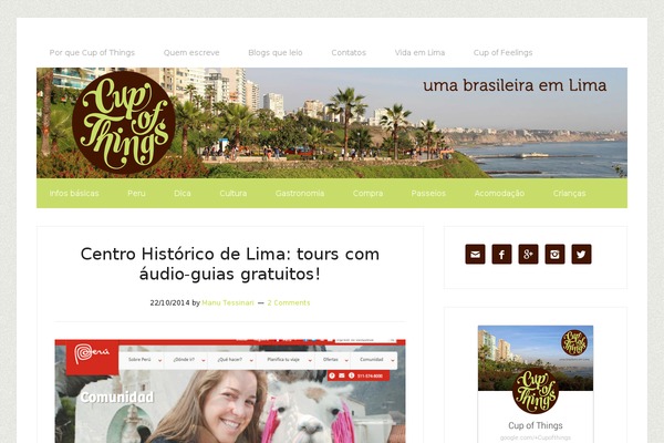 cupofthings.com site used Lifestyle Pro
