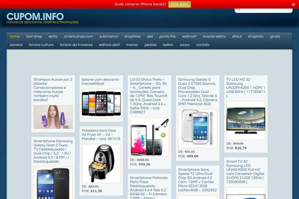 cupom.info site used PinBlue