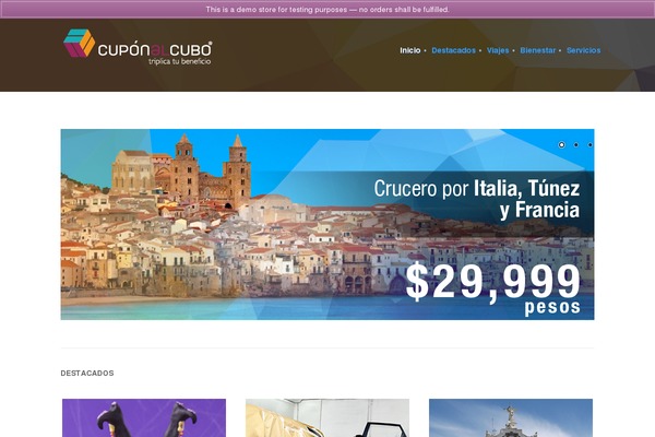 Dailydeal theme site design template sample