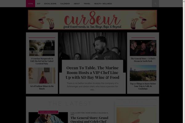 Braxton theme site design template sample