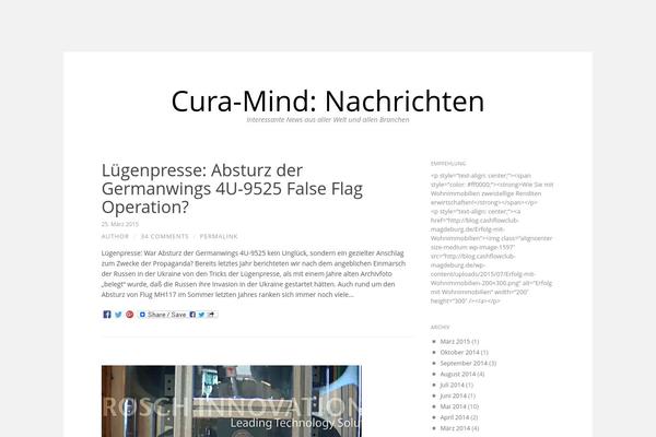 Biancaa theme site design template sample