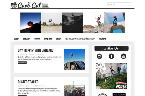 Easy Blog theme site design template sample