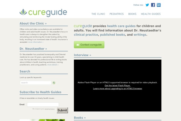 Columbia theme site design template sample