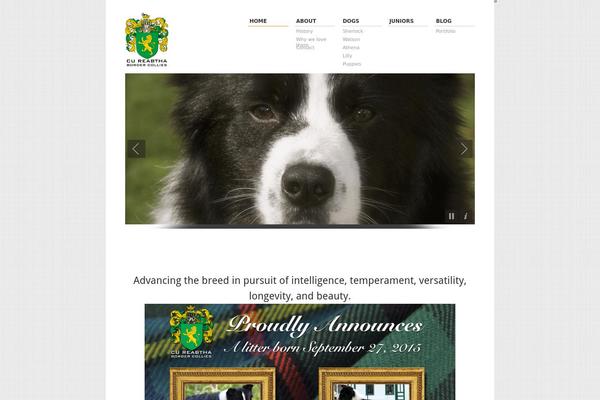 Hydrogen theme site design template sample