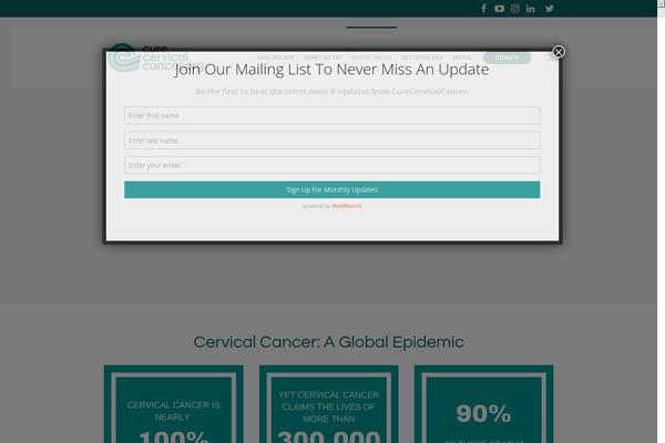 Site using Cmsmasters-contact-form-builder plugin