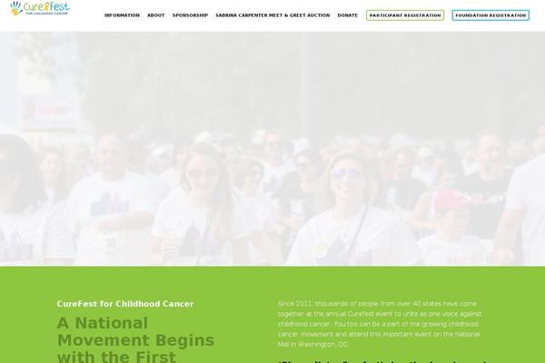 curefestdc.org site used Curefestusa