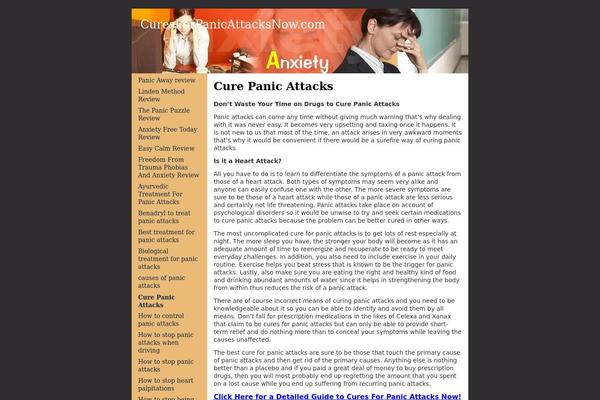 curesforpanicattacksnow.com site used Affiloblueprint_theme_1.0