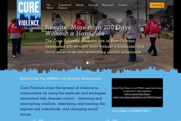 cure theme websites examples