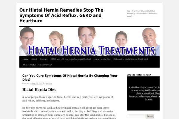 Twenty Ten theme site design template sample