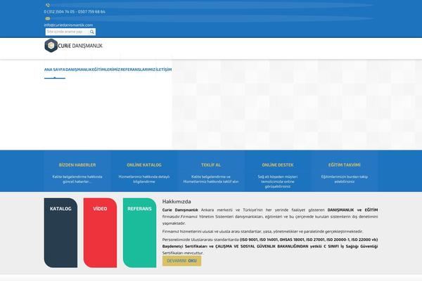 Safirkurumsal theme site design template sample