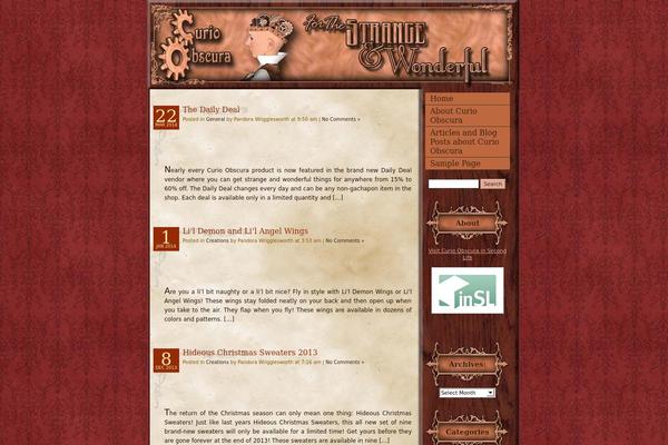 curioobscura.com site used Curioobscura