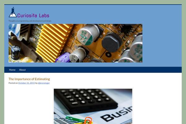 curiositalabs.com site used Curiosita